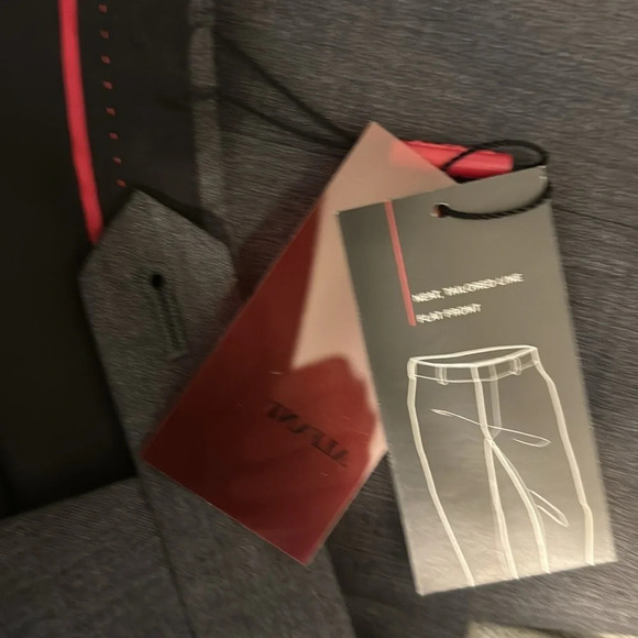 NWT Mens Alfani Dress Pant Sz 34 x 32 Color Grey - Picture 5 of 5